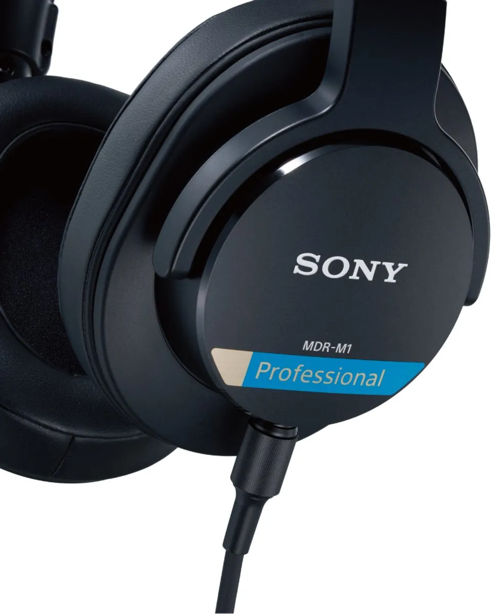 Sony MDR-M1 Studio Koptelefoon - Zwart