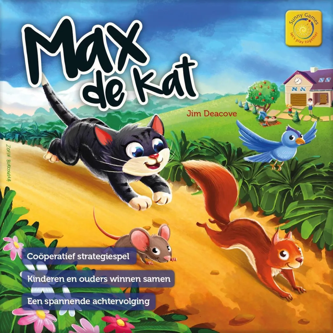 Sunny Games Max de Kat Coöperatief Strategiespel - 1-8 Spelers