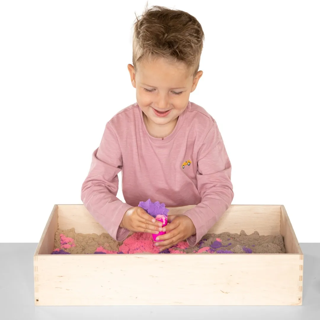Small Foot Houten Speelbak Kinetisch Zand - Print