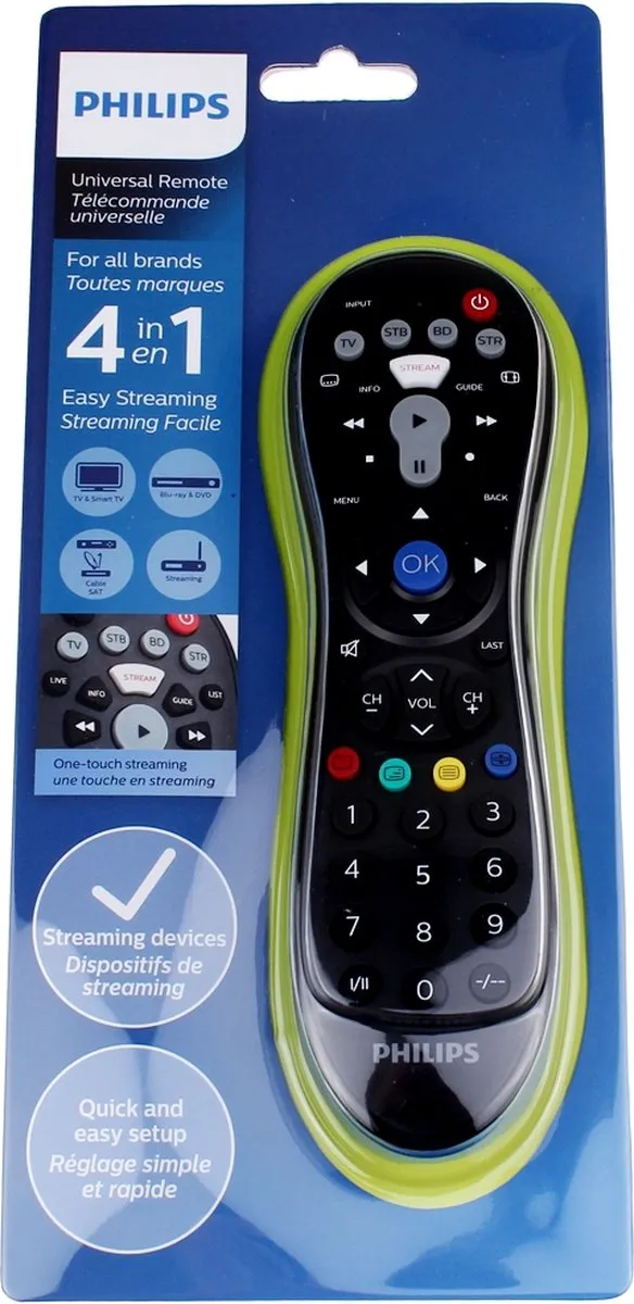 Philips SRP3014/10 Universele Afstandsbediening - Zwart