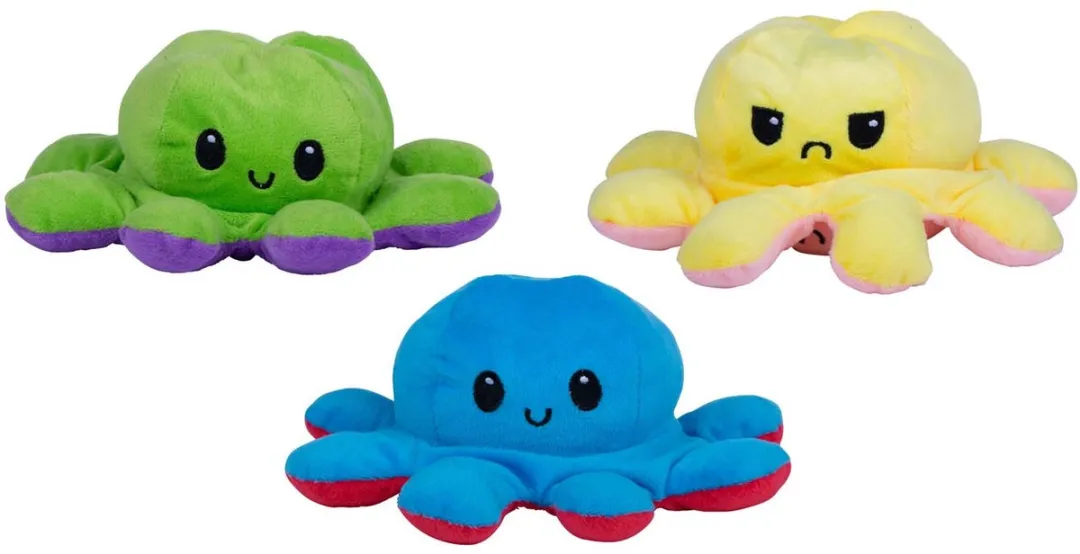 Eddy Toys Octopus Mood Pluche Knuffel