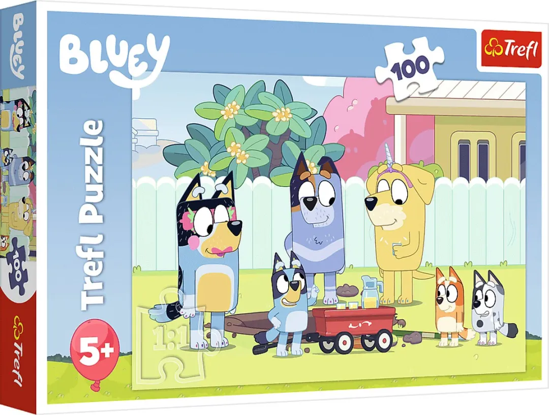 Trefl Bluey's Gelukkige Wereld Puzzel 100 Stuks