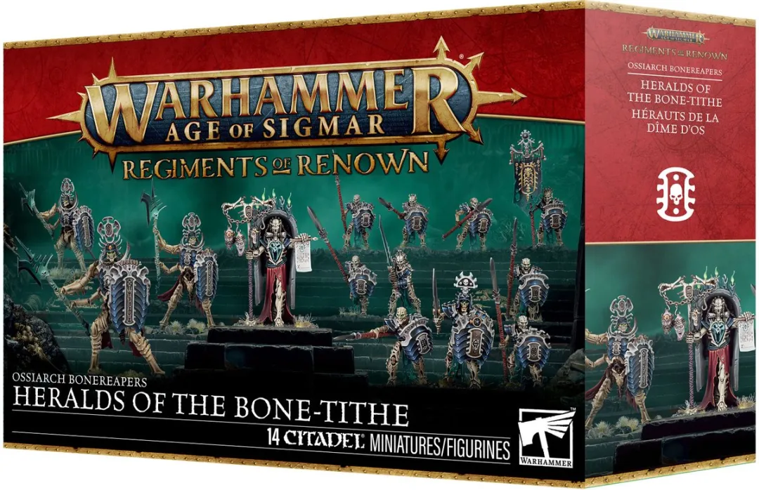 Games Workshop Ossiarch Bonereapers Heralds of the Bone-Tithe