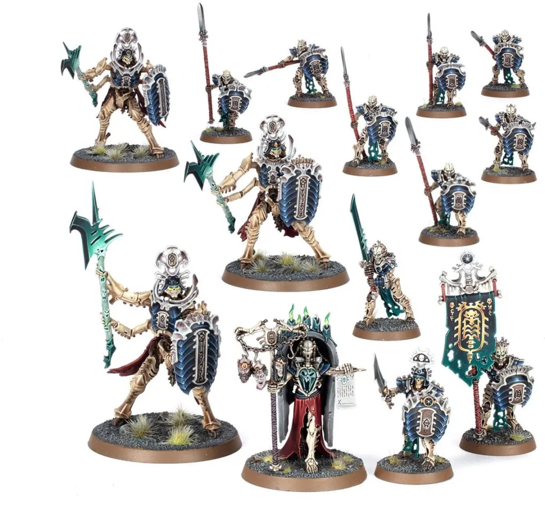 Games Workshop Ossiarch Bonereapers Heralds of the Bone-Tithe - 172 Onderdelen