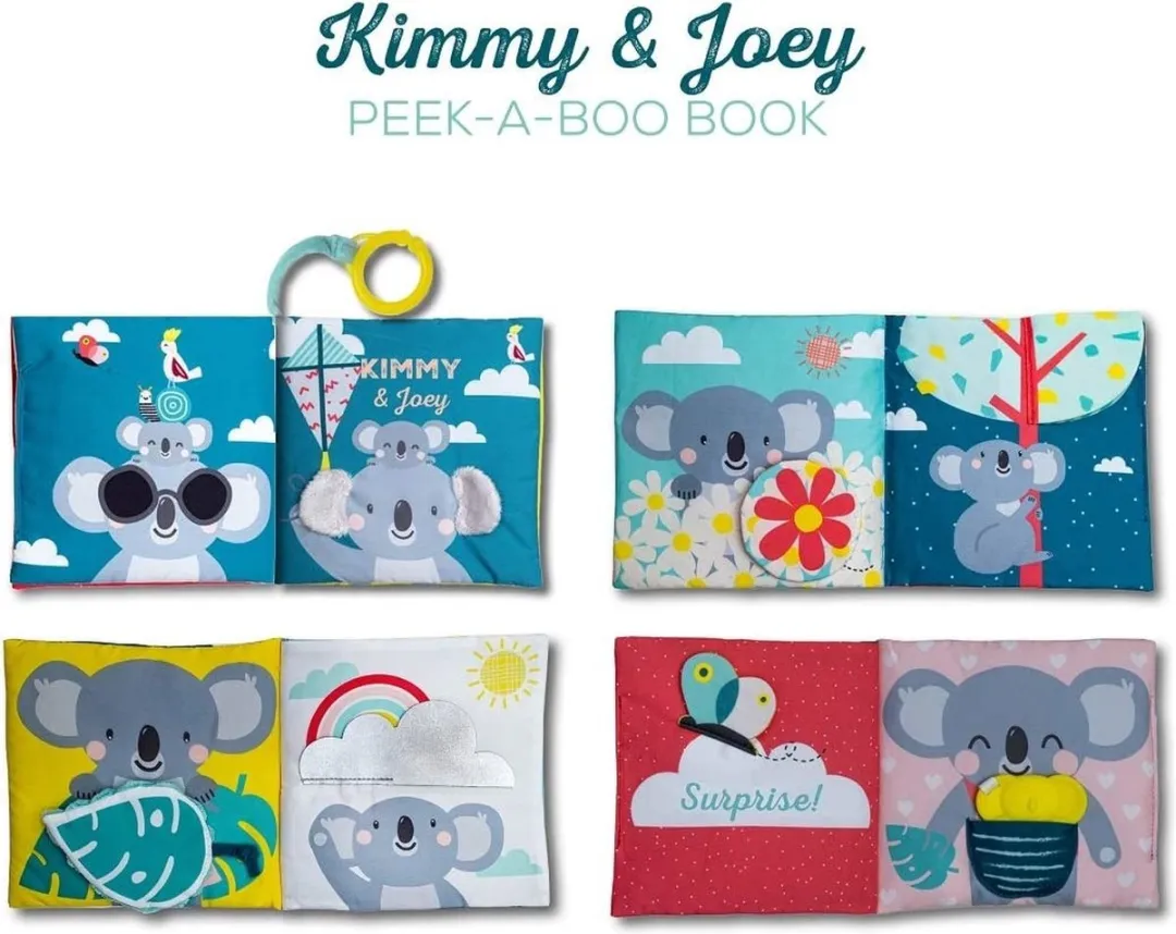 Taf Toys Where Is Joey Babyboekje - Multi Kleuren