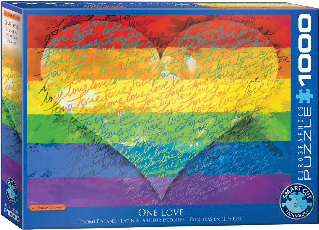 Eurographics One Love Puzzel 1000 Stuks