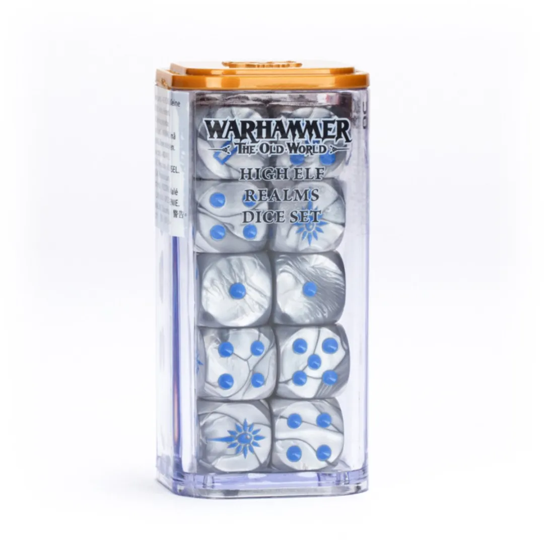 Warhammer The Old World High Elf Realms Dice 13-03