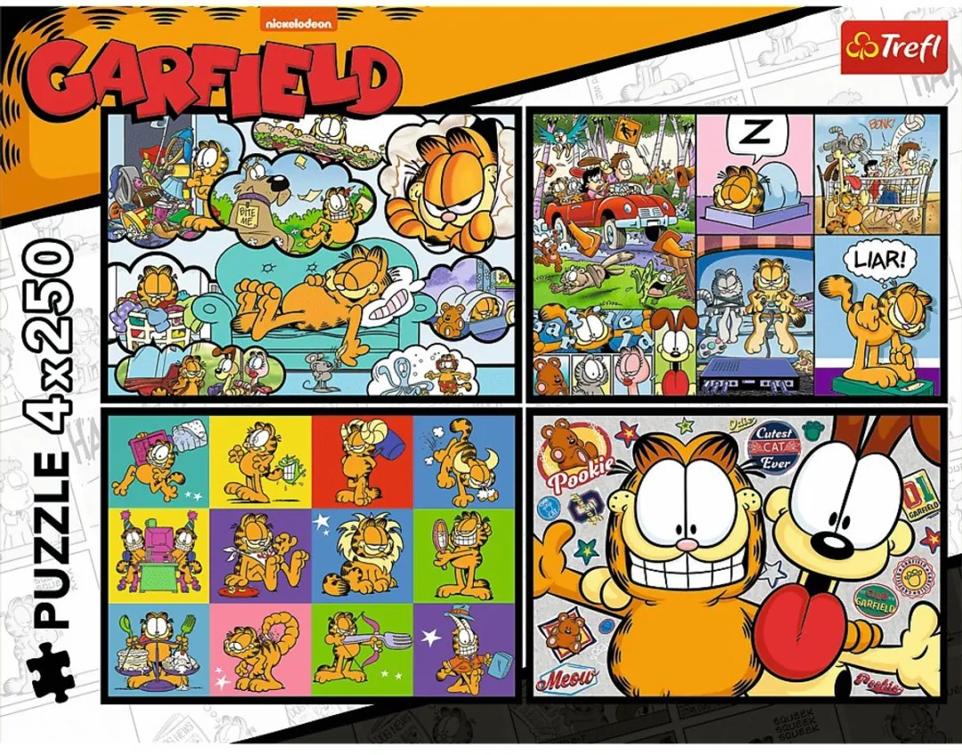 Trefl Garfield Puzzle 1000 Stuks - Multicolor