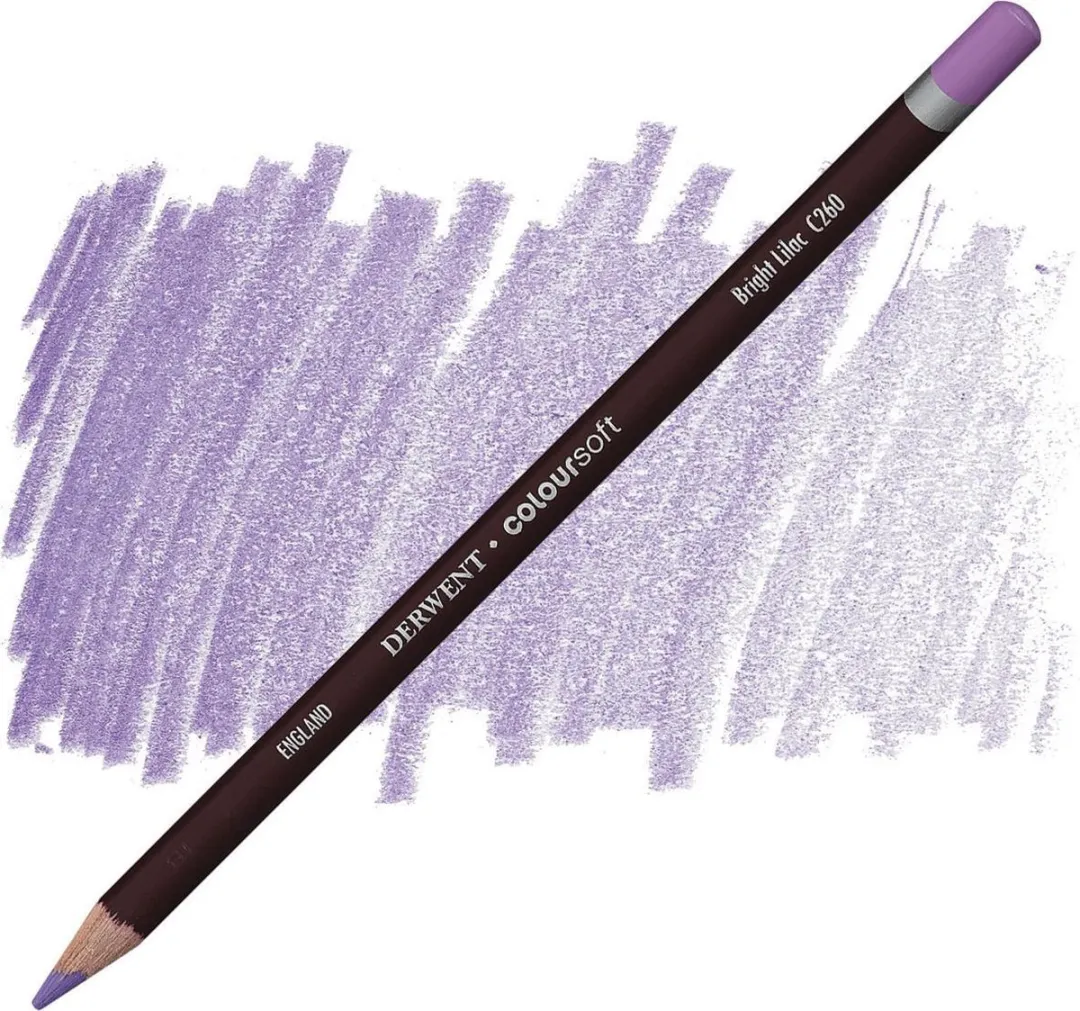 Derwent Coloursoft Potlood Bright Lilac C260