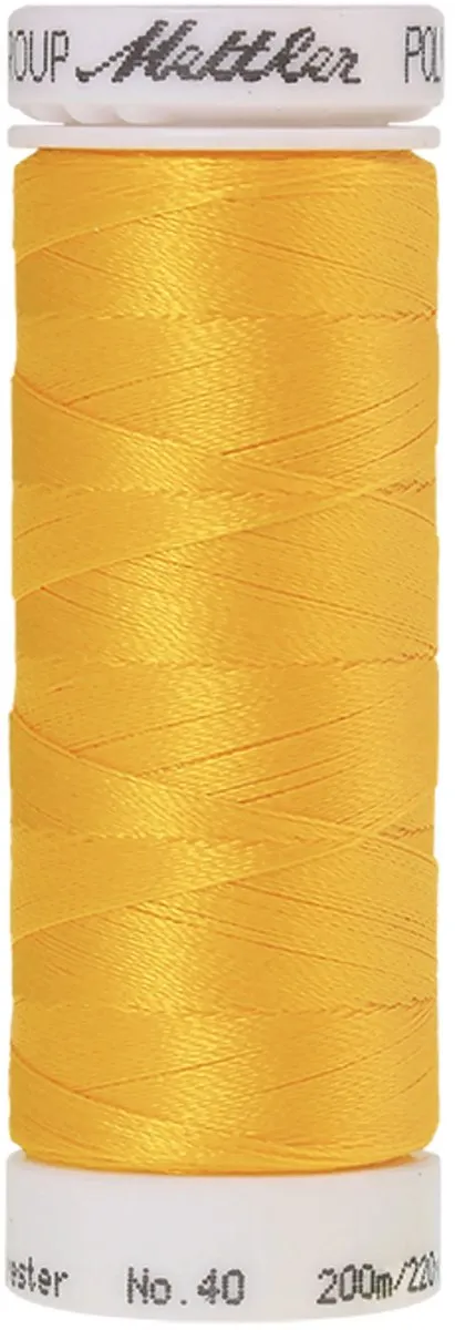 Amann Mettler Polysheen Borduurgaren Geel 200m