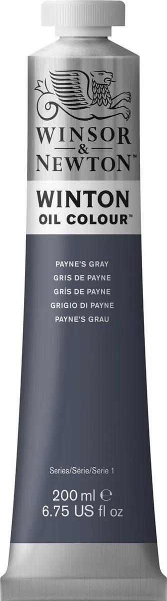 Winsor & Newton Winton Olieverf Payne's Grey 200ml