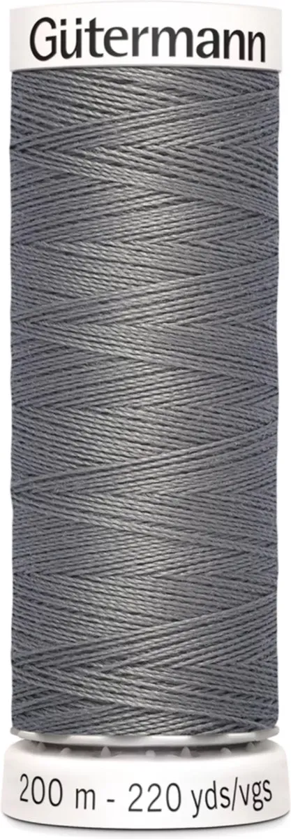 Gutermann Polyester Naaigaren 200m - Grijs