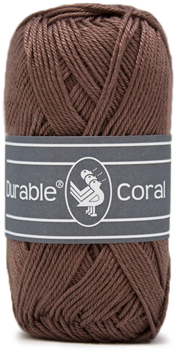 Durable Coral 2229 Garen - 1 Stuk - Chocolate
