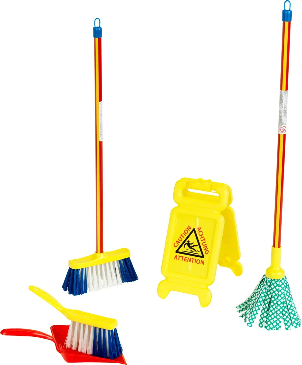 Klein Toys Pure Fresh Speelgoedmopset - Geel/Rood