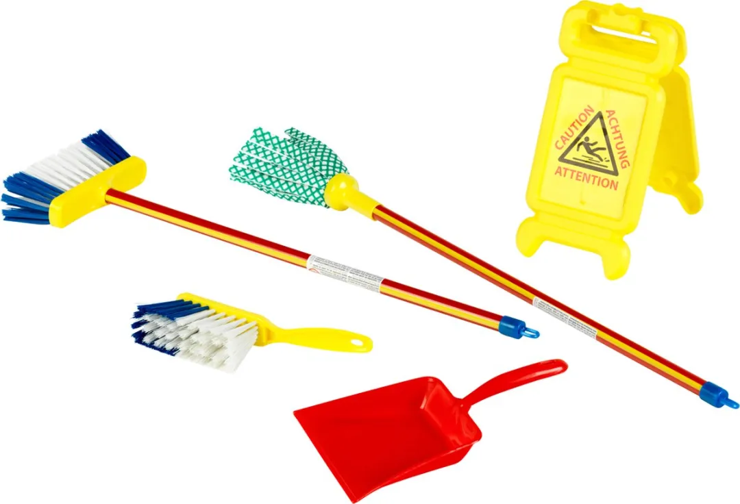 Klein Toys Pure Fresh Speelgoedmopset - Geel/Rood
