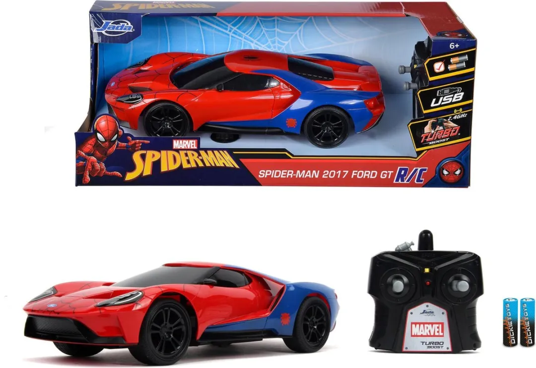 Jada Toys Spider-Man Ford GT RC Modelauto