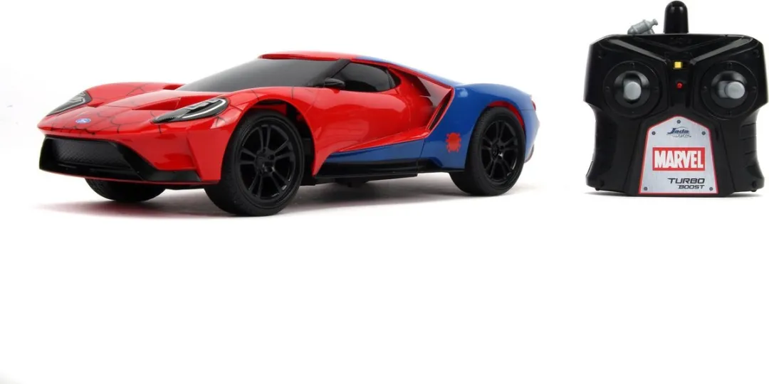 Jada Toys Spider-Man Ford GT RC Modelauto - 253226002 - Transparant