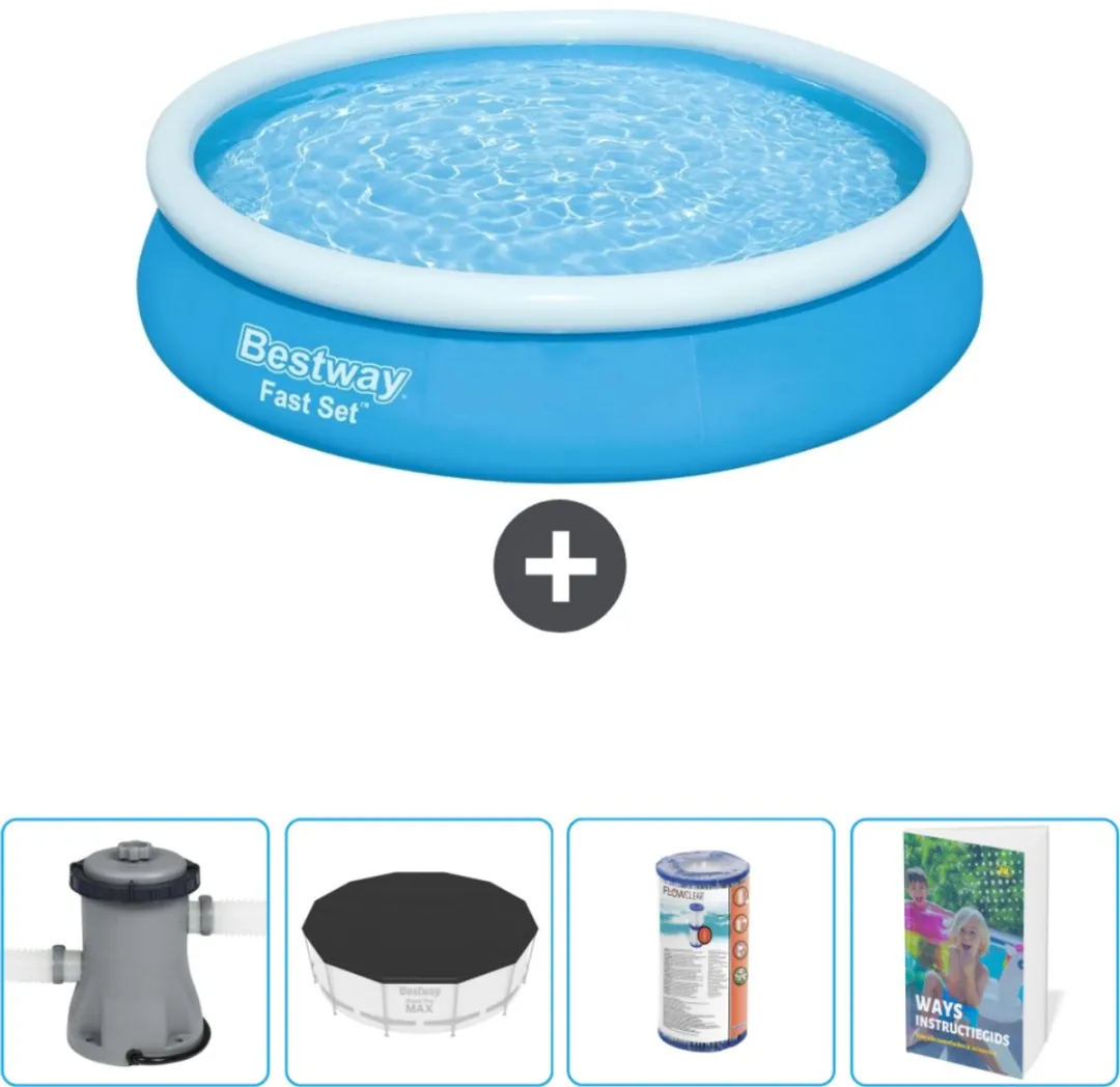 Bestway Fast Set Rond Zwembad 366x76cm