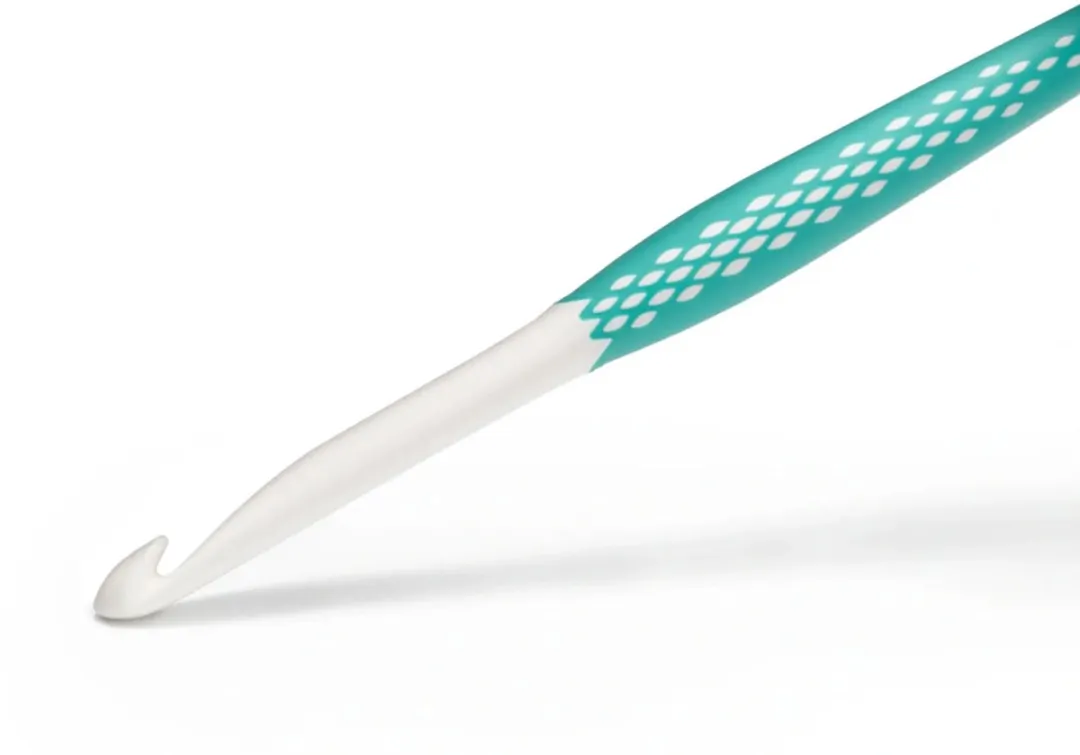 Prym Kunststof Wolhaaknaald 8.0mm - Wit/Blauw - afbeelding 4 van 6