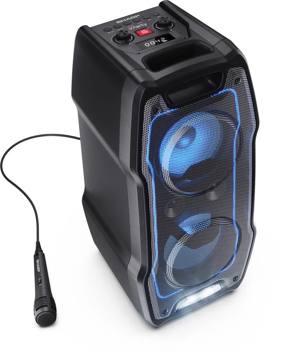 Sharp PS-931 XPARTY Party Speaker - 180W - Zwart