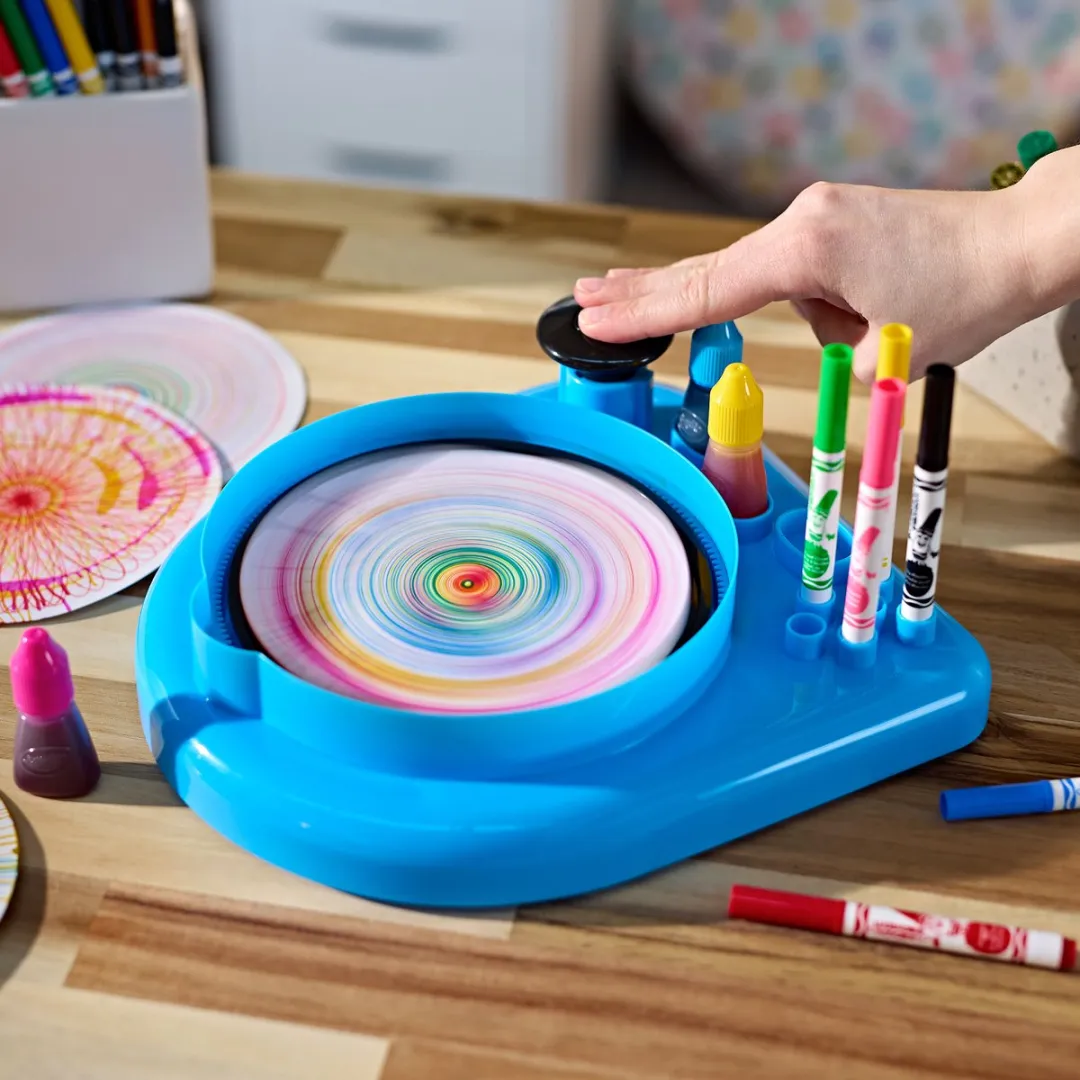 Crayola Spin & Spiral Art Station HobbyPakket - Veelkleurig
