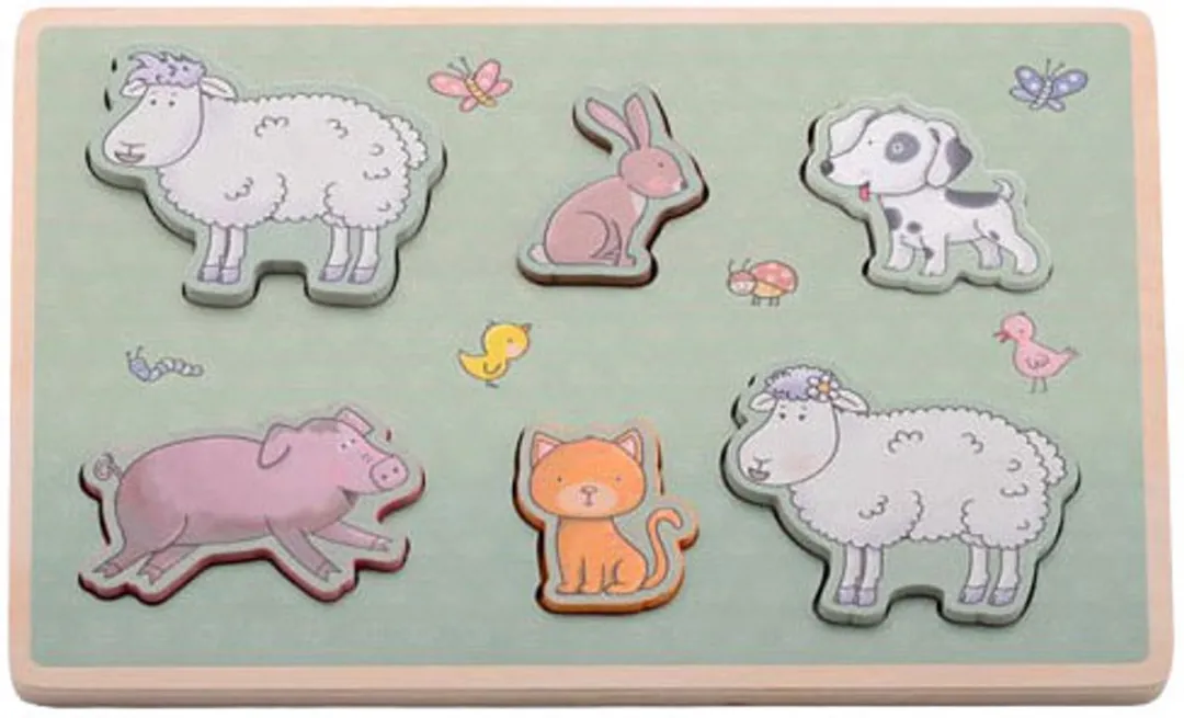 Johntoy Mike en Molly Dierenpuzzel 1000 Stuks