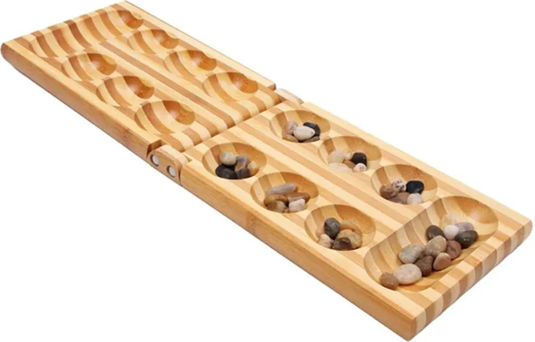 Small Foot Strategiespel Kalaha Houten - 2 Spelers