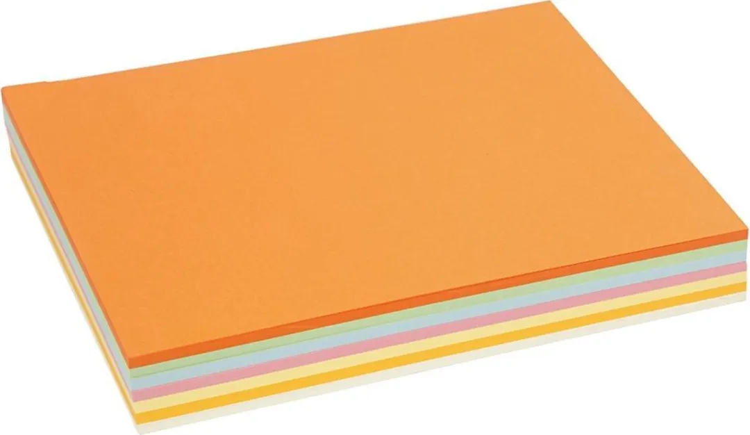 Creativ Company Pastel Karton A4 200 Vel - Multicolor