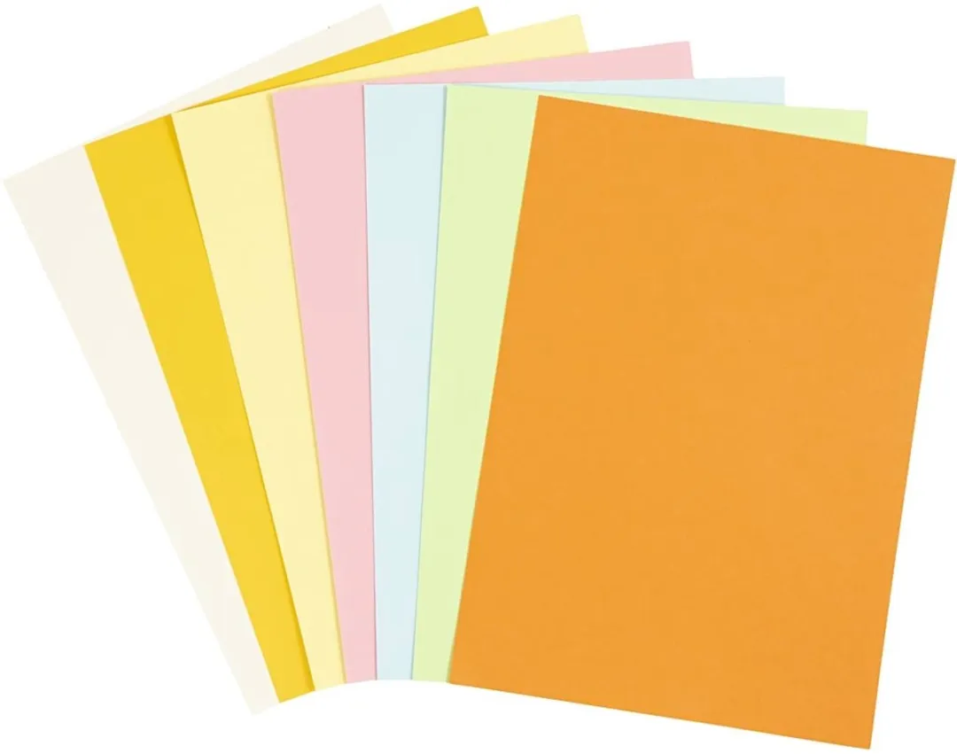 Creativ Company Pastel Karton A4 200 Vel - Multicolor
