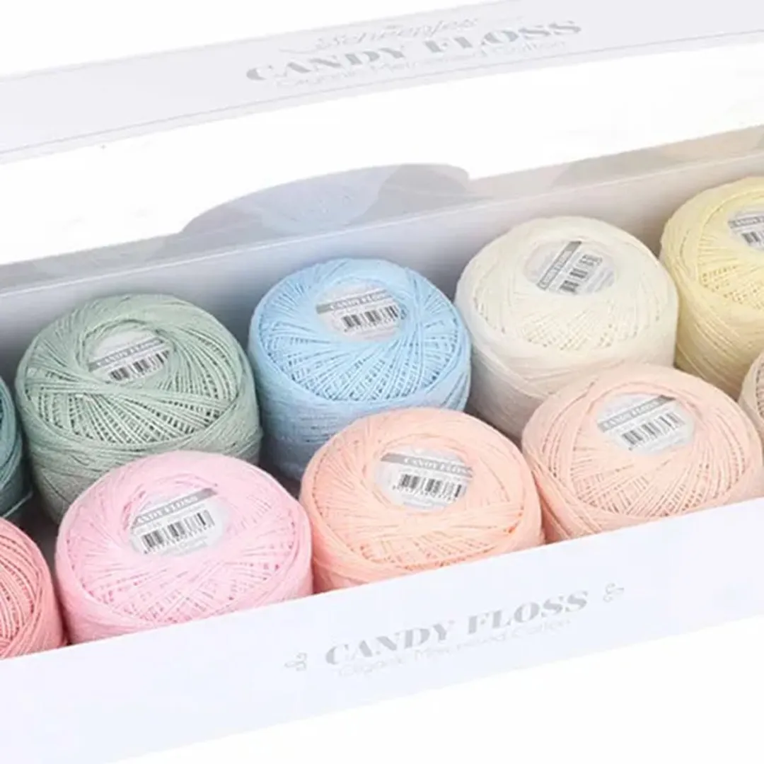Scheepjes Candy Floss Kleurpakket 10x20g - 10 Kleuren