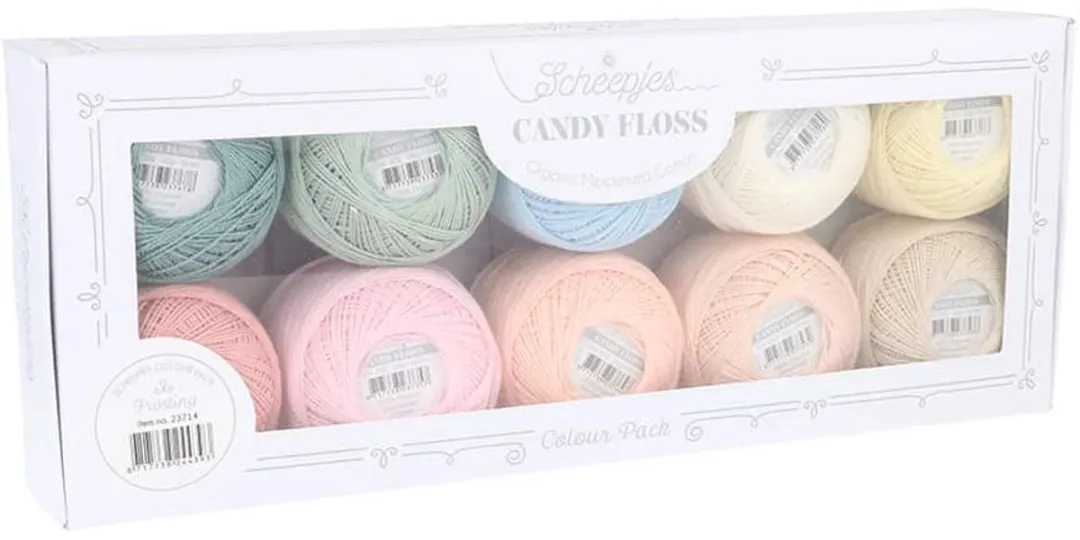 Scheepjes Candy Floss Kleurpakket 10x20g