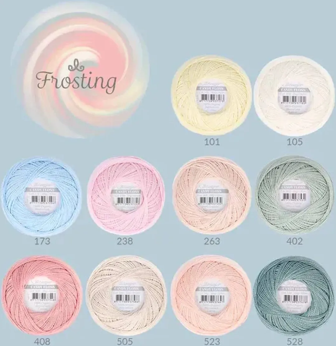 Scheepjes Candy Floss Kleurpakket 10x20g - 10 Kleuren