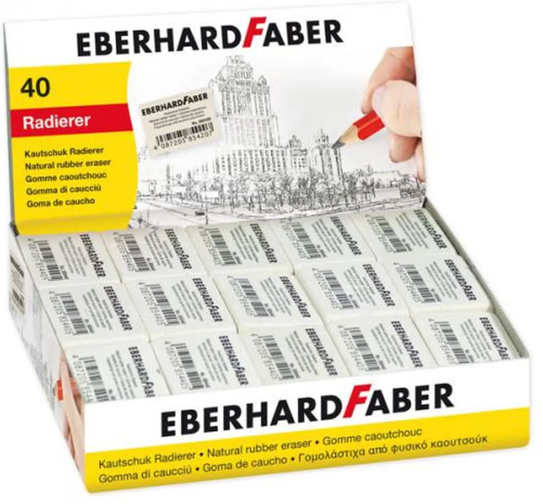 Eberhard Faber Gum Wit - 1 Stuk