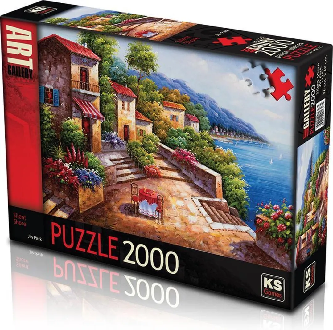 KS Games Jin Park Silent Shore Puzzle 2000 Stuks
