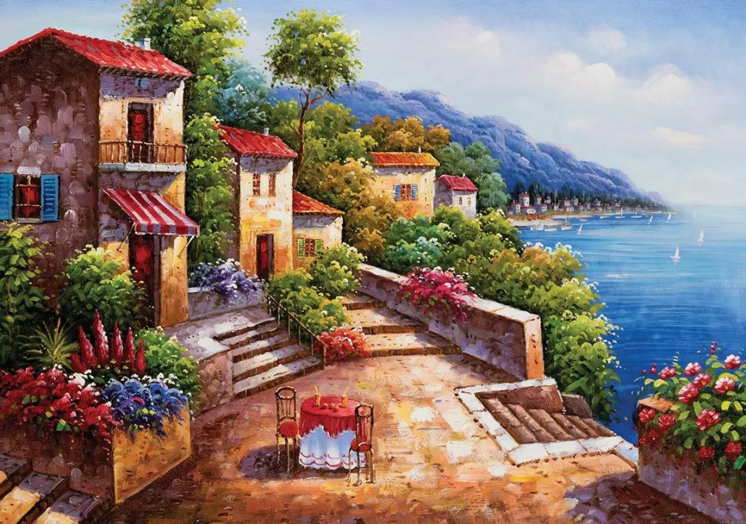 KS Games Jin Park Silent Shore Puzzle 2000 Stuks - Multi