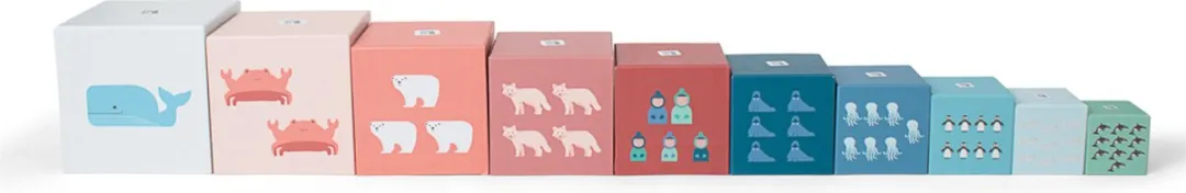 BS Toys Stapeltoren Meerkleurig