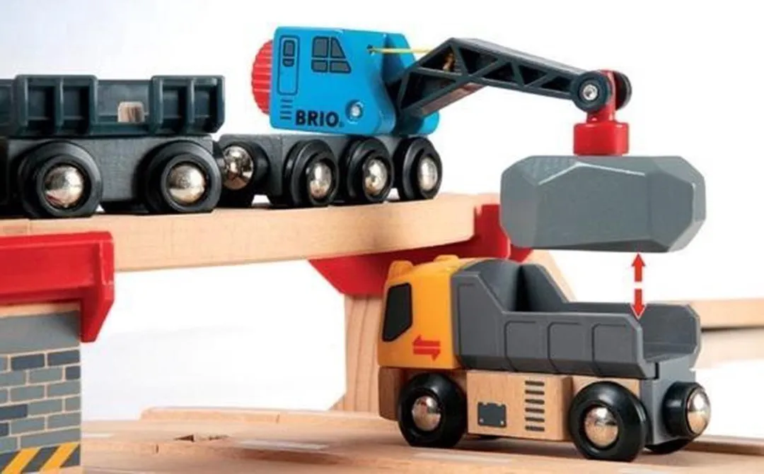 BRIO Spoor en Weg Transportset 33210 - Multi