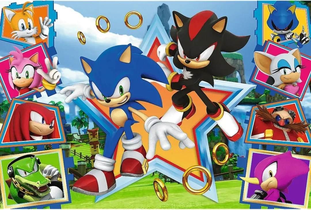 Trefl Sonic The Hedgehog Puzzel 100 Stuks - Meerkleurig
