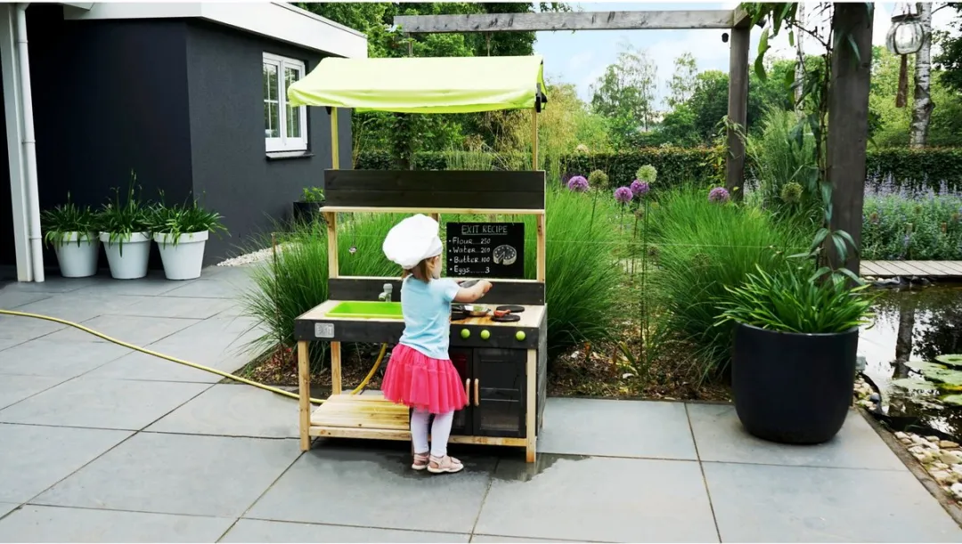 EXIT Toys Yummy 300 Houten Buitenkeuken - Naturel
