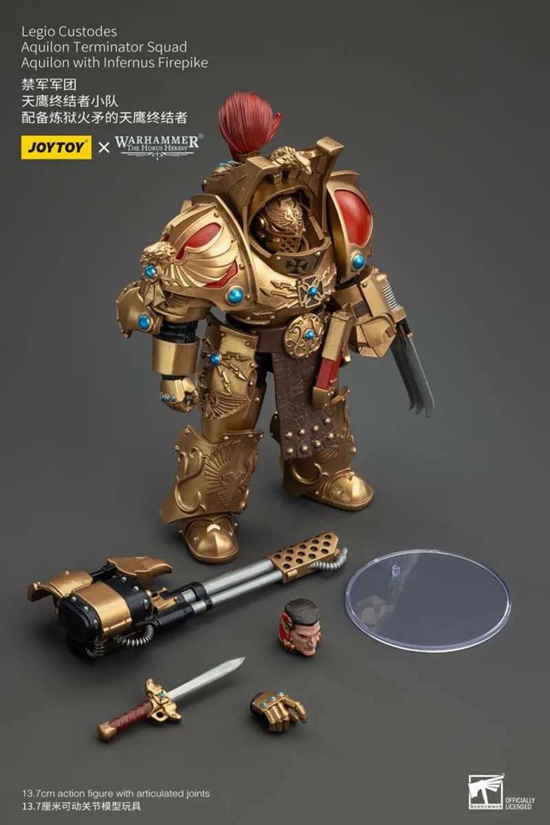 Joy Toy Warhammer The Horus Heresy Aquilon Terminator 1/18 - JT00768 - Multi