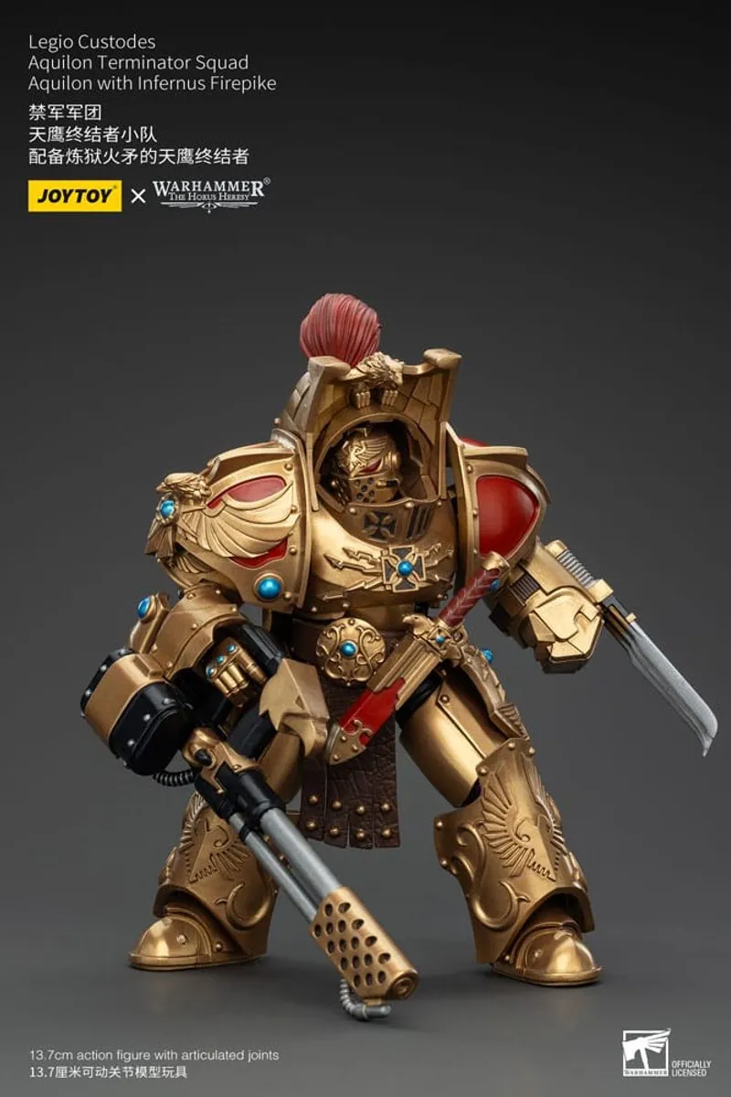 Joy Toy Warhammer The Horus Heresy Aquilon Terminator 1/18 - JT00768 - Multi