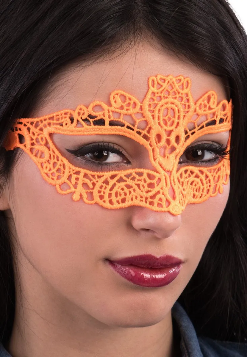 Carnival Toys Verkleedmasker Dames Textiel - Oranje