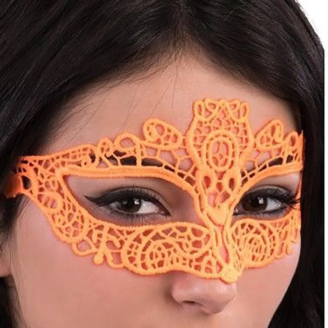 Carnival Toys Verkleedmasker Dames Textiel - Oranje