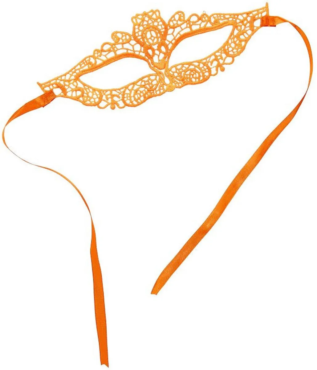 Carnival Toys Verkleedmasker Dames Textiel - Oranje