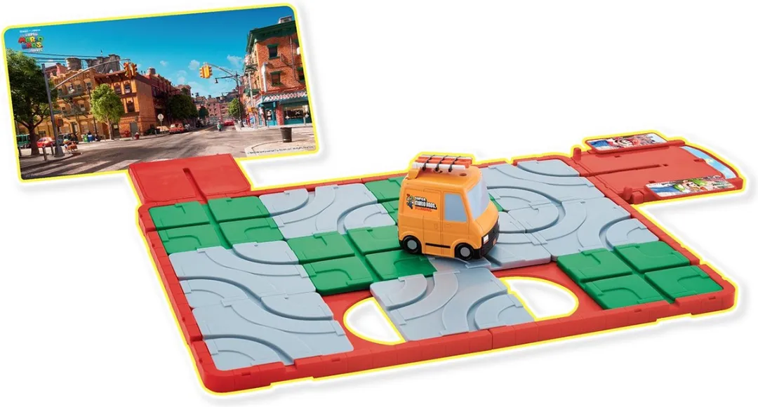 EPOCH Games Super Mario Route'n Go - Bordspel met 2 snelheidsniveaus