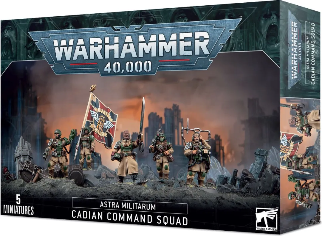 Games Workshop Cadian Command Squad 47-09