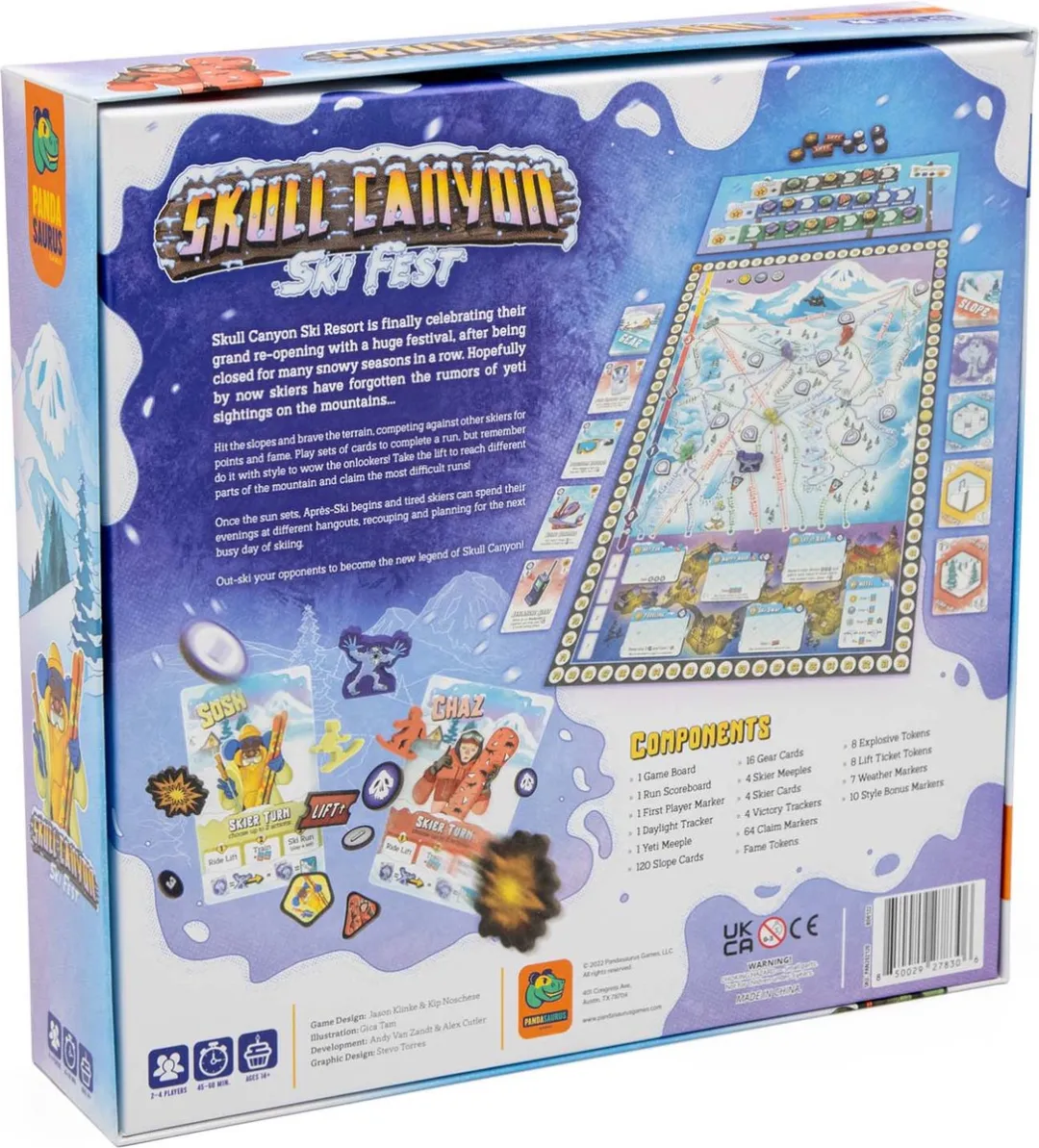 Pandasaurus Games Skull Canyon Ski Fest Bordspel - 2-4 Spelers