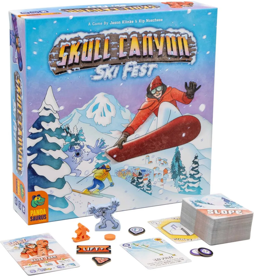 Pandasaurus Games Skull Canyon Ski Fest Bordspel - 2-4 Spelers
