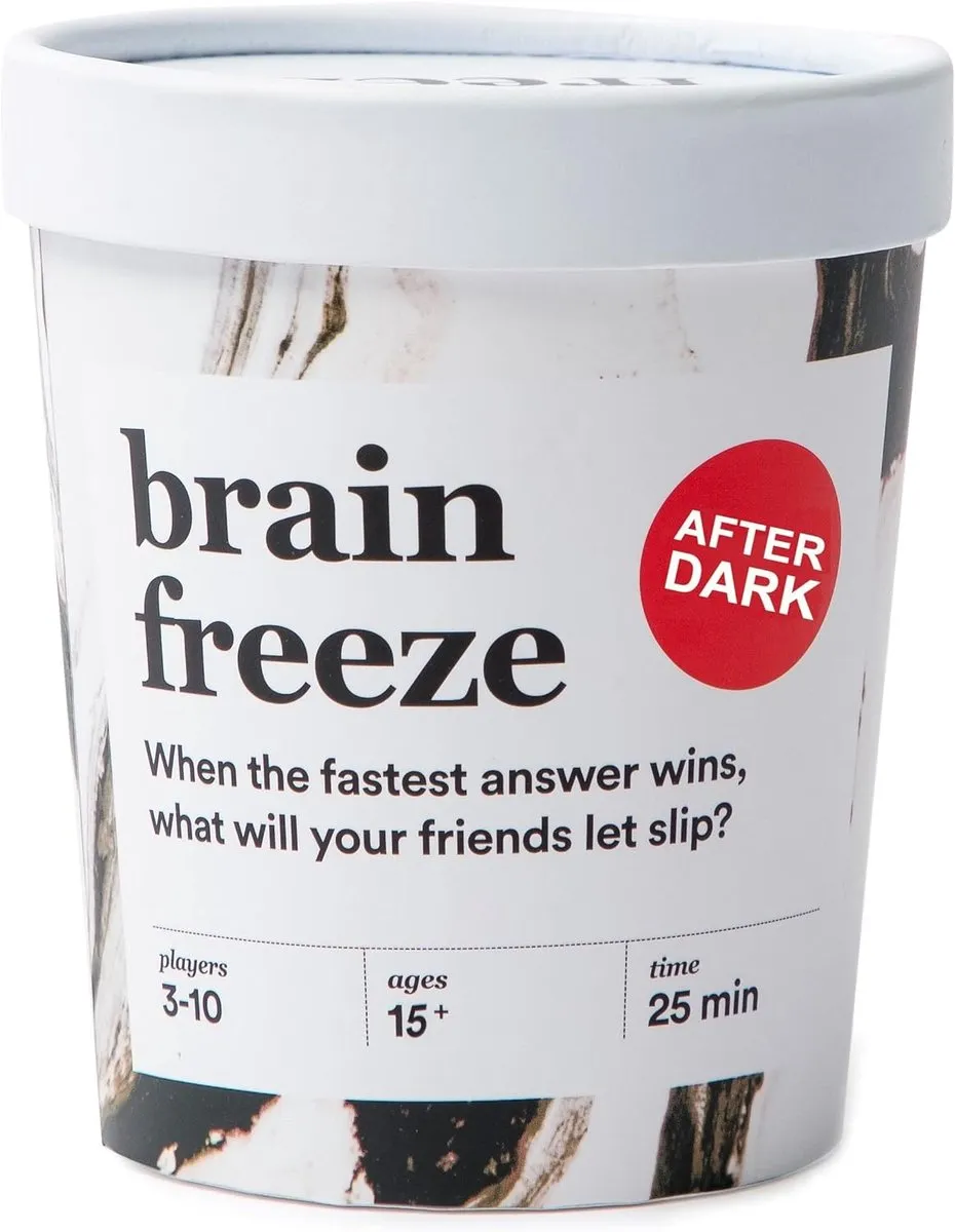 Dyce Games Brain Freeze After Dark NSFW Editie Drankspel - 3-10 Spelers