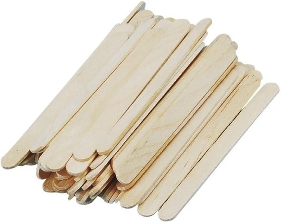 Rayher IJsLollie Stokjes 4500 Stuks - Beige